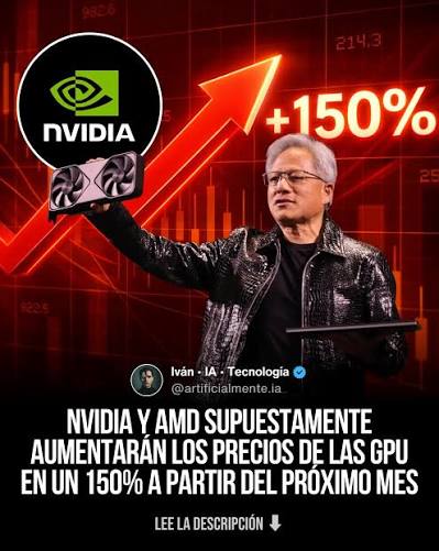 Los servidores con chips Nvidia podrían subir más de 15% de precio